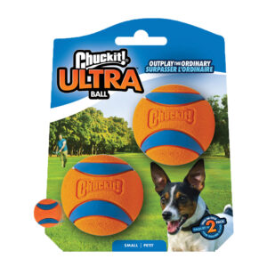 Der Chuckit! Ultra Ball wurde speziell für das Apportierspiel entwickelt und hüpft höher und weiter als jeder andere Ball! Der Ball besteht aus langlebigem Gummi und ist dank seiner leuchtenden Farben gut sichtbar. Der extra dicke Gummikern und das hochwertige Material sorgen dafür, dass der Ball gut schwimmt, so dass der Chuckit! Ultra Ball auf jedem Terrain eingesetzt werden kann!